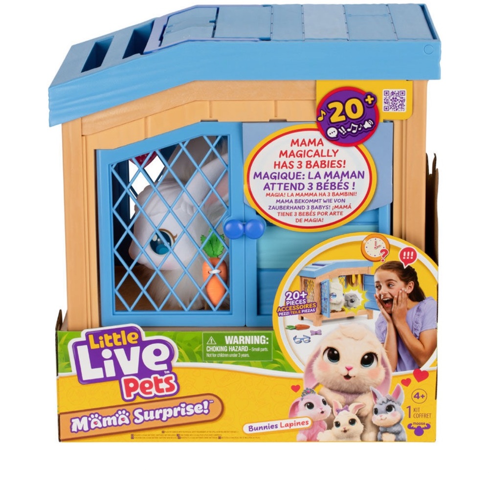 Little Live Pets Mama Surprise S3 Bunny Playset